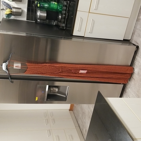 💕CULT GAIA💕 Demi Crochet Dress ~ Halter Swimsuit Coverup Spice Small M NWT - Picture 14 of 17